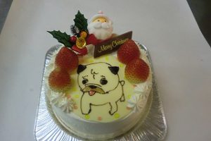 犬のケーキ