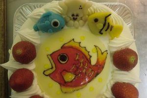 魚のケーキ