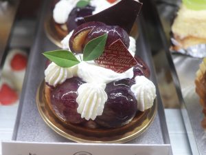 巨峰のタルト